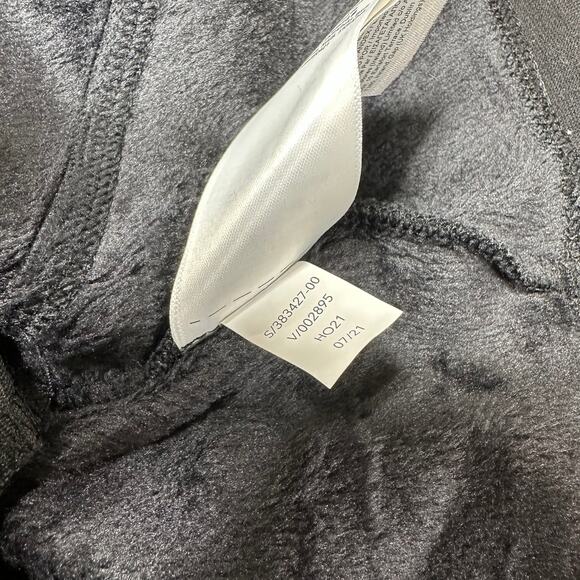 Athleta NWT Cozy Karma Asymmetric Sweatshirt Dress Black Size XS Zip Cowl Neck - Picture 8 of 11